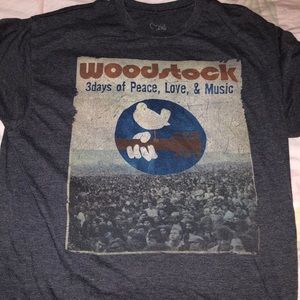 Vintage Woodstock concert tee